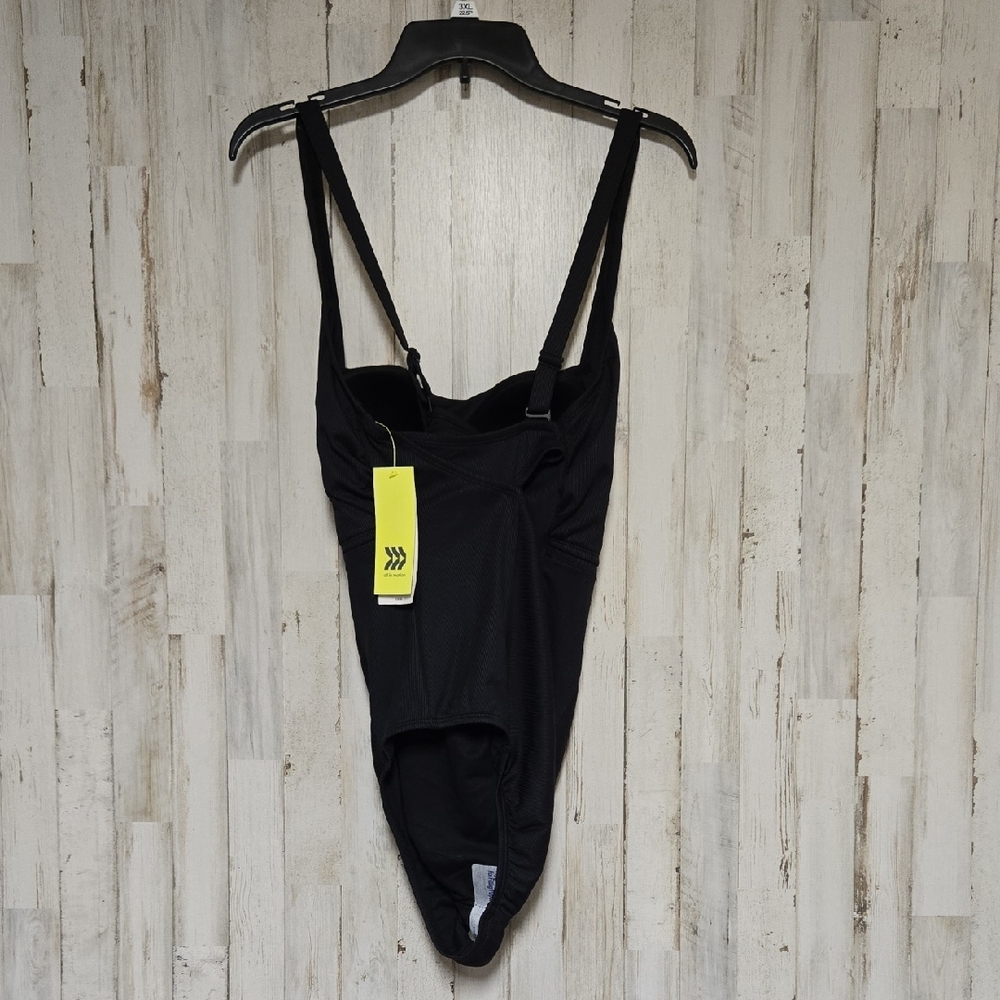 New with tag Black All in Motion One Piece Swimsuit - Picture 3 of 6